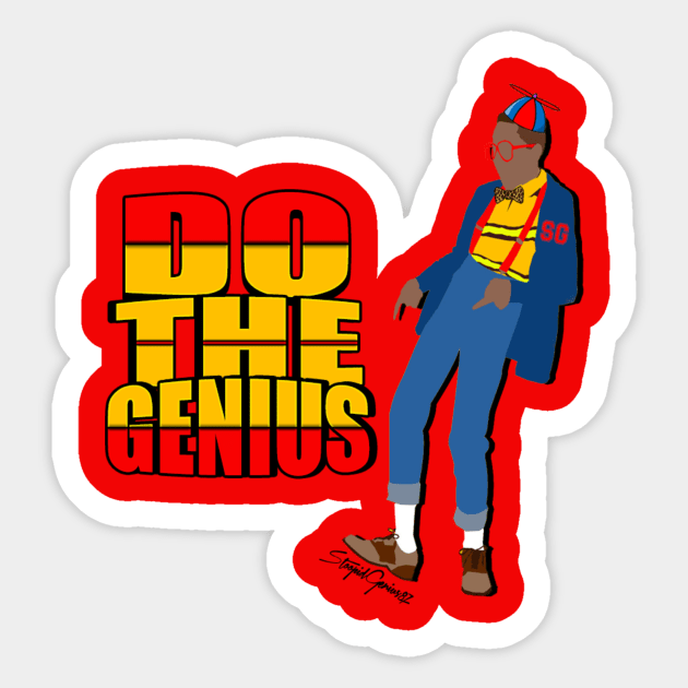 Do The Genius Urkel Sticker by StoopidGenius